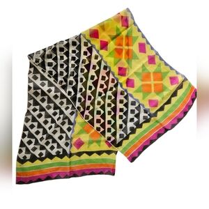 ECHO Bold Mixed Pattern Oblong Scarf | SZ 47"